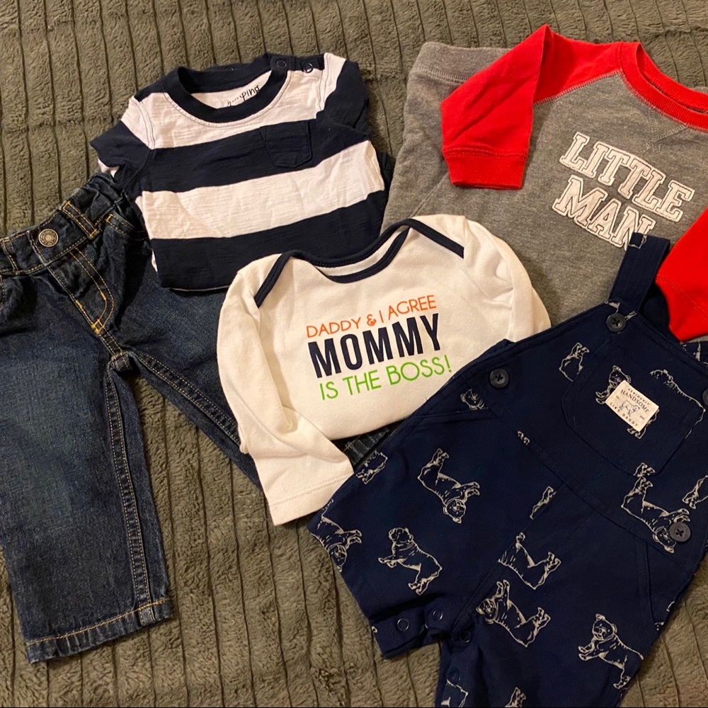 6 mo bundle Carter’s Jumping Beans